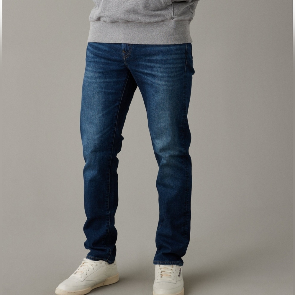 AMERICAN EAGLE AIRFLEX Dark Blue Denim Jeans